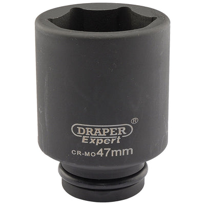 Draper Tools Expert 47mm 3/4 Square Drive Hi-Torq® 6 Point Deep Impact Socket DRA05078