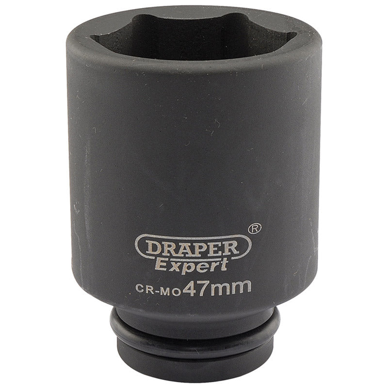 Draper Tools Expert 47mm 3/4 Square Drive Hi-Torq® 6 Point Deep Impact Socket DRA05078