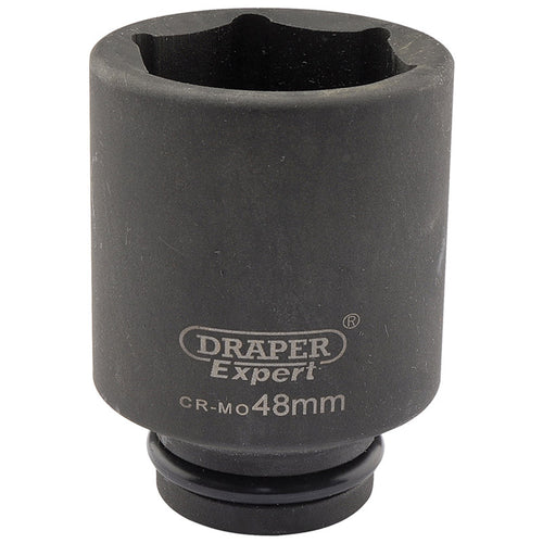 Draper Tools Expert 48mm 3/4 Square Drive Hi-Torq® 6 Point Deep Impact Socket DRA05079