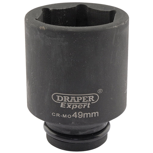 Draper Tools Expert 49mm 3/4 Square Drive Hi-Torq® 6 Point Deep Impact Socket DRA05080