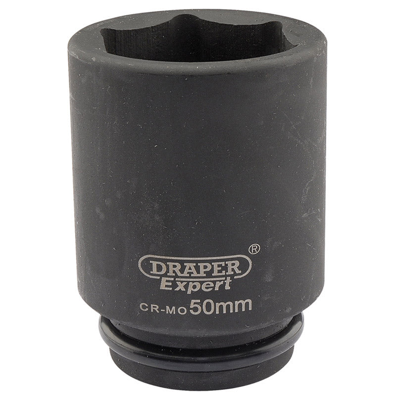 Draper Tools Expert 50mm 3/4 Square Drive Hi-Torq® 6 Point Deep Impact Socket DRA05081