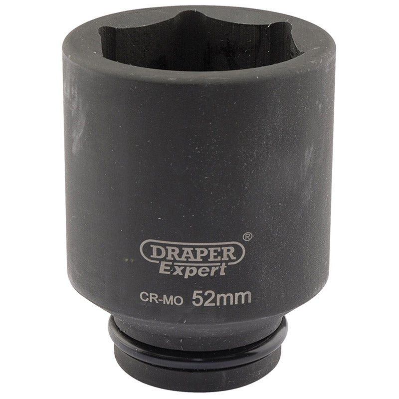 Draper Tools Expert 52mm 3/4 Square Drive Hi-Torq® 6 Point Deep Impact Socket DRA05083