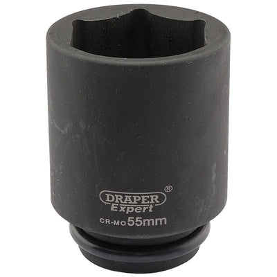 Draper Tools Expert 55mm 3/4 Square Drive Hi-Torq® 6 Point Deep Impact Socket DRA05085