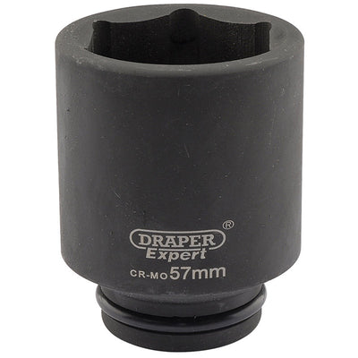 Draper Tools Expert 57mm 3/4 Square Drive Hi-Torq® 6 Point Deep Impact Socket DRA05086