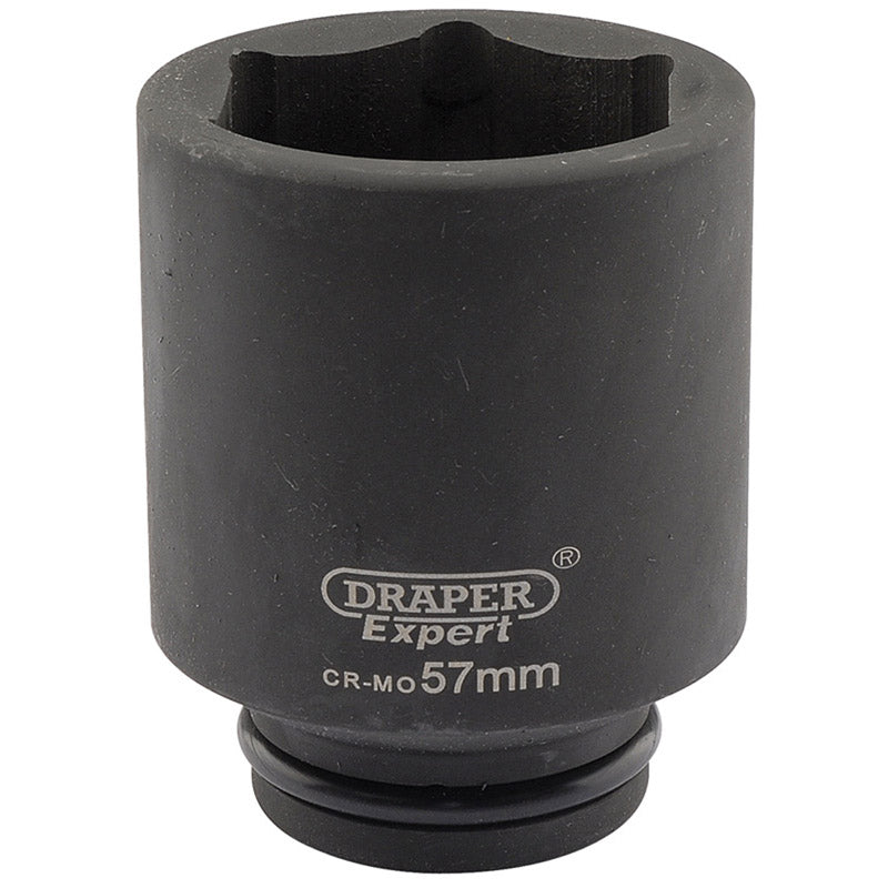 Draper Tools Expert 57mm 3/4 Square Drive Hi-Torq® 6 Point Deep Impact Socket DRA05086