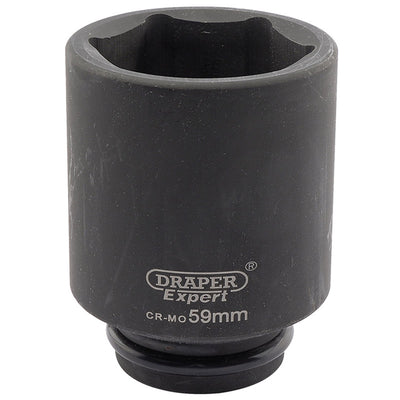 Draper Tools Expert 59mm 3/4 Square Drive Hi-Torq® 6 Point Deep Impact Socket DRA05087