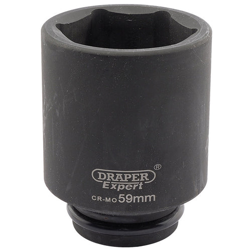 Draper Tools Expert 59mm 3/4 Square Drive Hi-Torq® 6 Point Deep Impact Socket DRA05087
