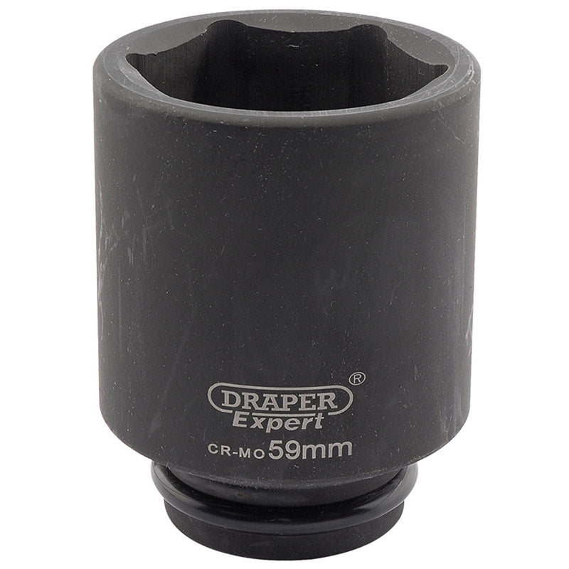 Draper Tools Expert 59mm 3/4 Square Drive Hi-Torq® 6 Point Deep Impact Socket DRA05087
