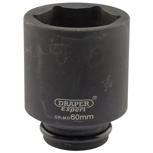 Draper Tools Expert 60mm 3/4 Square Drive Hi-Torq® 6 Point Deep Impact Socket DRA05088