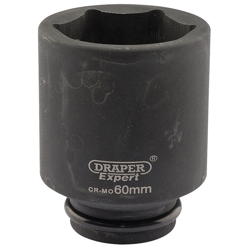 Draper Tools Expert 60mm 3/4 Square Drive Hi-Torq® 6 Point Deep Impact Socket DRA05088
