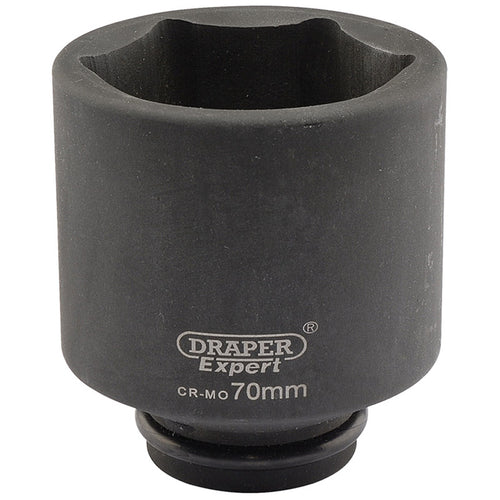 Draper Tools Expert 70mm 3/4 Square Drive Hi-Torq® 6 Point Deep Impact Socket DRA05091