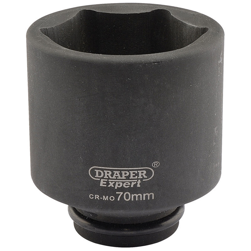 Draper Tools Expert 70mm 3/4 Square Drive Hi-Torq® 6 Point Deep Impact Socket DRA05091