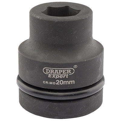 Draper Tools Expert 20mm 1 Square Drive Hi-Torq® 6 Point Impact Socket DRA05101
