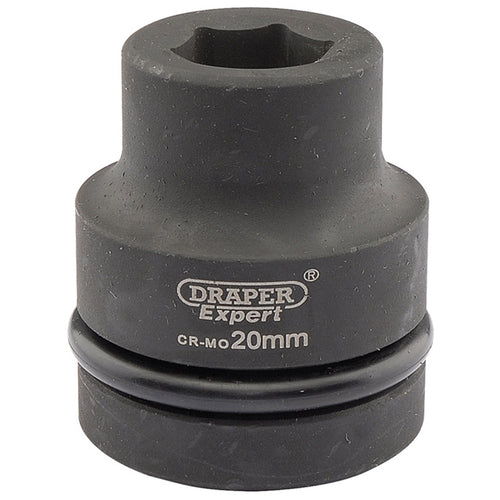 Draper Tools Expert 20mm 1 Square Drive Hi-Torq® 6 Point Impact Socket DRA05101