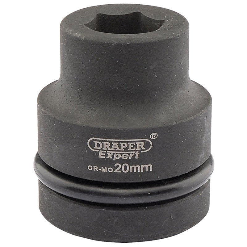 Draper Tools Expert 20mm 1 Square Drive Hi-Torq® 6 Point Impact Socket DRA05101