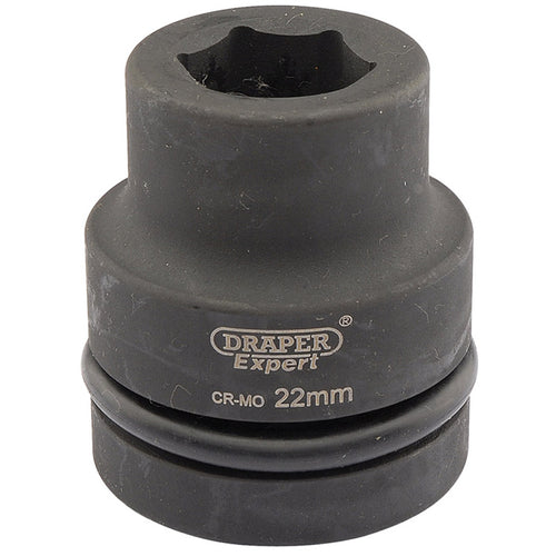 Draper Tools Expert 22mm 1 Square Drive Hi-Torq® 6 Point Impact Socket DRA05103