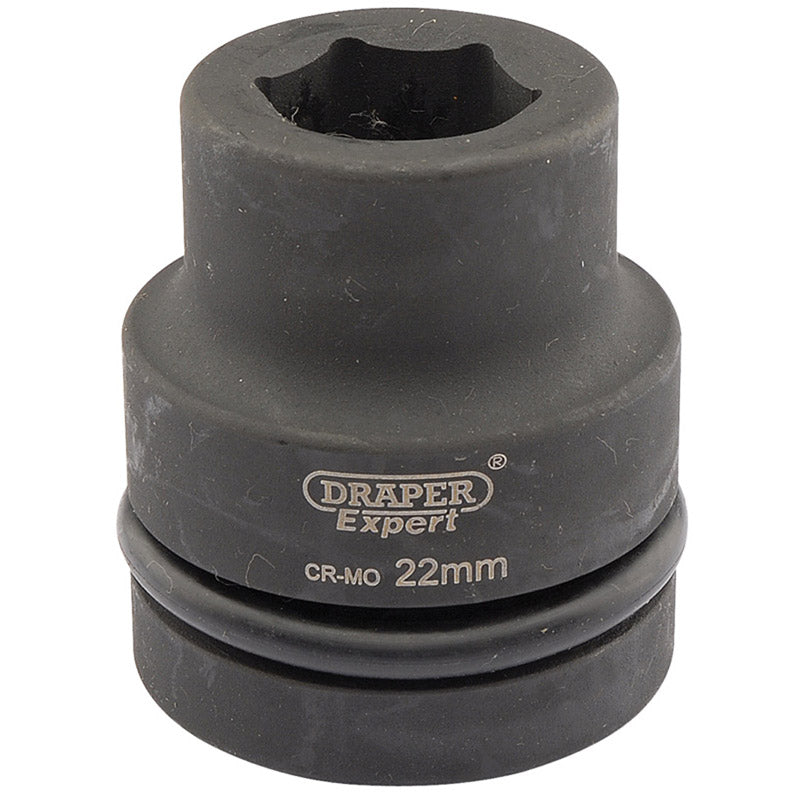 Draper Tools Expert 22mm 1 Square Drive Hi-Torq® 6 Point Impact Socket DRA05103