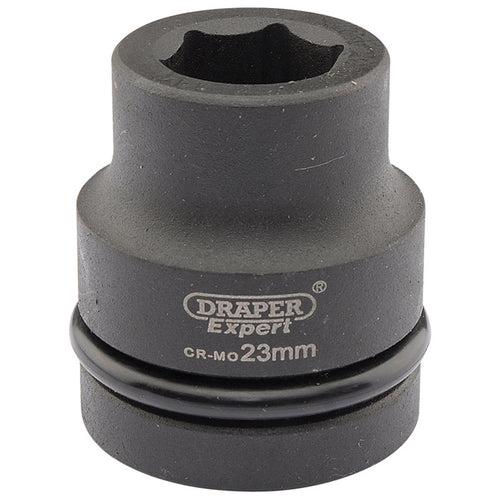 Draper Tools Expert 23mm 1 Square Drive Hi-Torq® 6 Point Impact Socket DRA05104