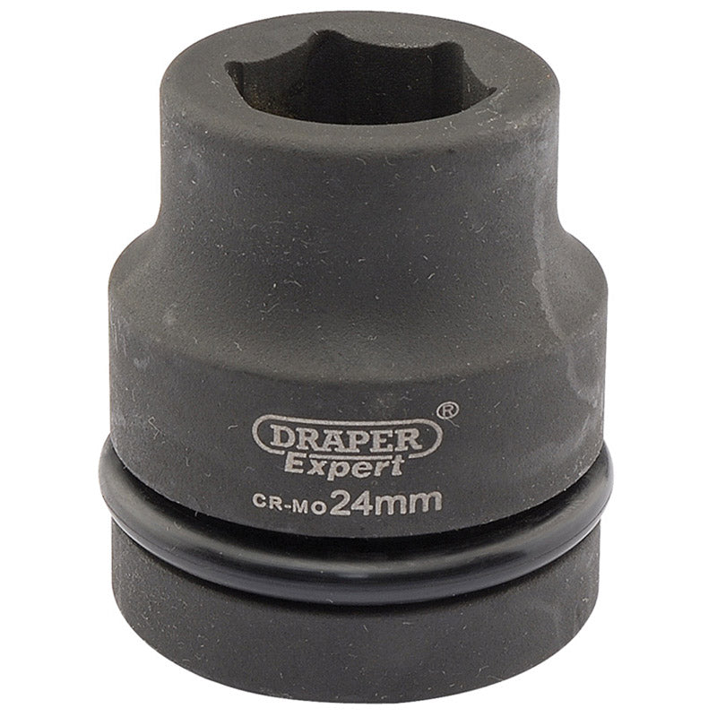 Draper Tools Expert 24mm 1 Square Drive Hi-Torq® 6 Point Impact Socket DRA05105