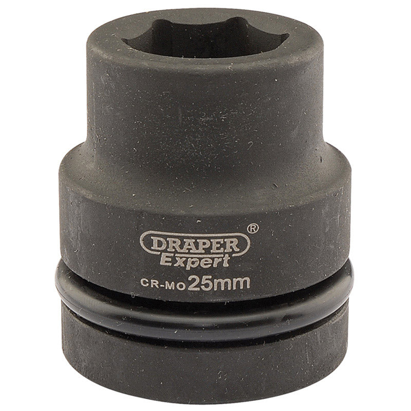 Draper Tools Expert 25mm 1 Square Drive Hi-Torq® 6 Point Impact Socket DRA05106
