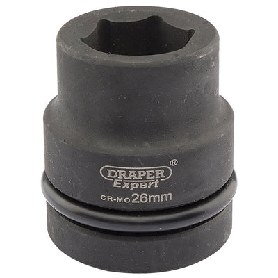 Draper Tools Expert 26mm 1 Square Drive Hi-Torq® 6 Point Impact Socket DRA05107