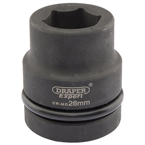 Draper Tools Expert 26mm 1 Square Drive Hi-Torq® 6 Point Impact Socket DRA05107