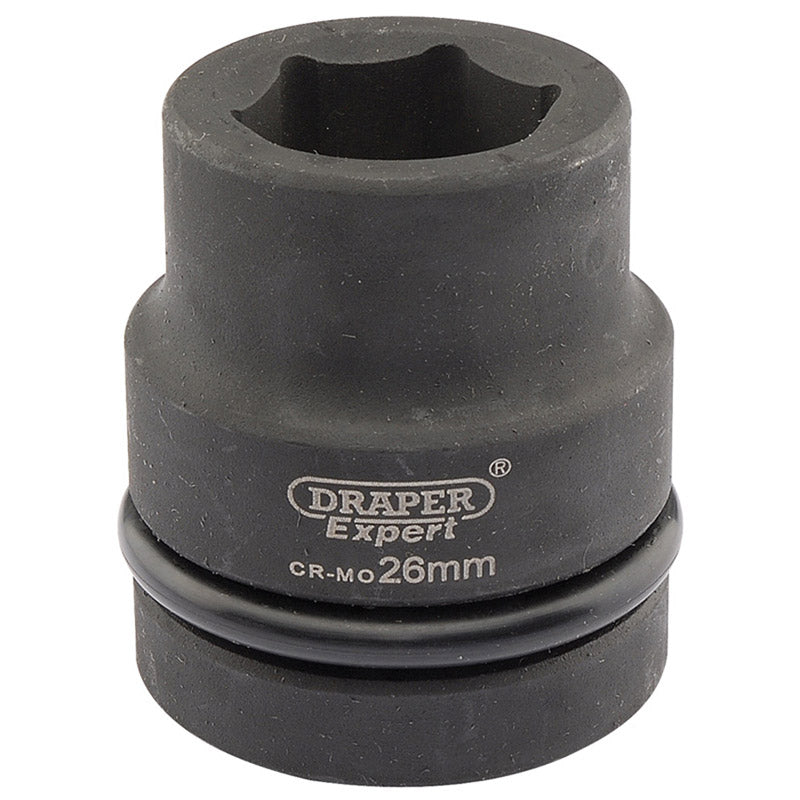 Draper Tools Expert 26mm 1 Square Drive Hi-Torq® 6 Point Impact Socket DRA05107