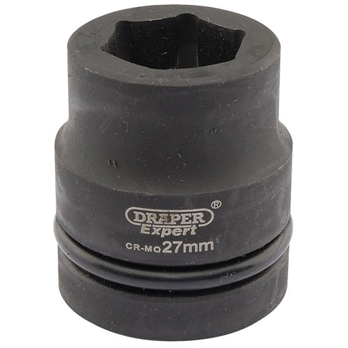 Draper Tools Expert 27mm 1 Square Drive Hi-Torq® 6 Point Impact Socket DRA05108