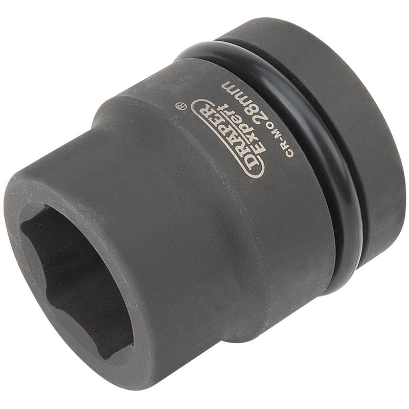 Draper Tools Expert 28mm 1 Square Drive Hi-Torq® 6 Point Impact Socket DRA05109