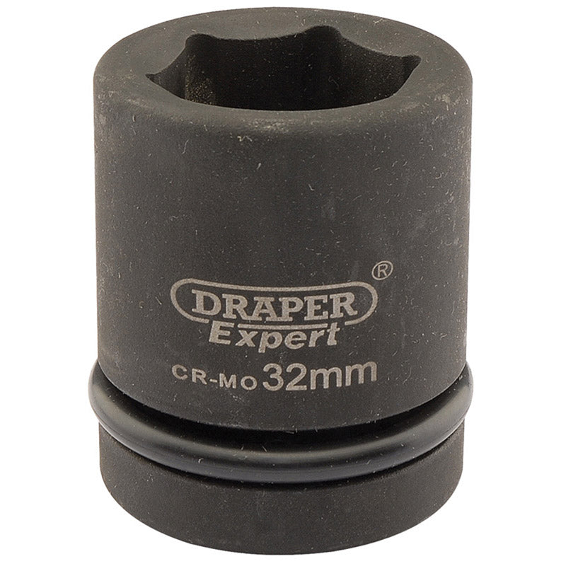 Draper Tools Expert 32mm 1 Square Drive Hi-Torq® 6 Point Impact Socket DRA05112