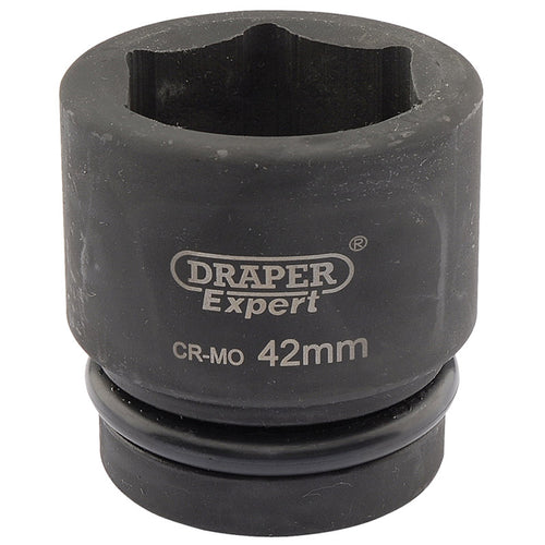 Draper Tools Expert 42mm 1 Square Drive Hi-Torq® 6 Point Impact Socket DRA05122