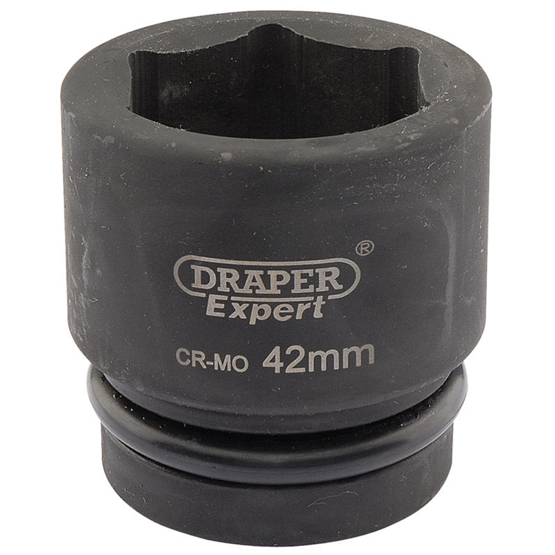 Draper Tools Expert 42mm 1 Square Drive Hi-Torq® 6 Point Impact Socket DRA05122