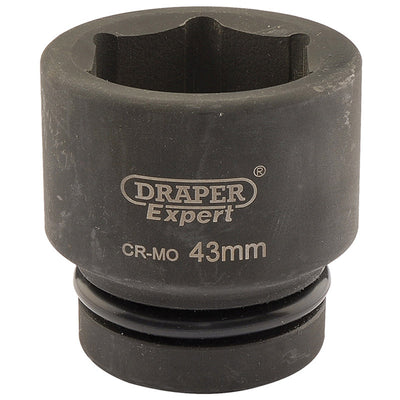 Draper Tools Expert 43mm 1 Square Drive Hi-Torq® 6 Point Impact Socket DRA05123