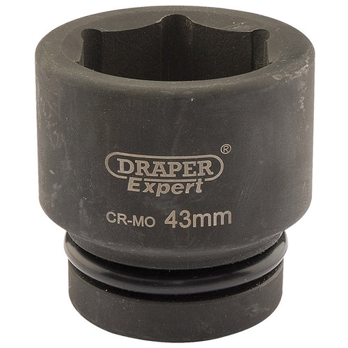 Draper Tools Expert 43mm 1 Square Drive Hi-Torq® 6 Point Impact Socket DRA05123