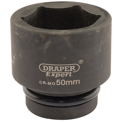 Draper Tools Expert 50mm 1 Square Drive Hi-Torq® 6 Point Impact Socket DRA05125