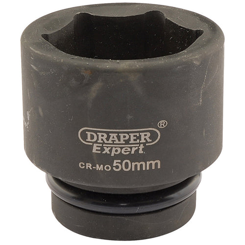 Draper Tools Expert 50mm 1 Square Drive Hi-Torq® 6 Point Impact Socket DRA05125