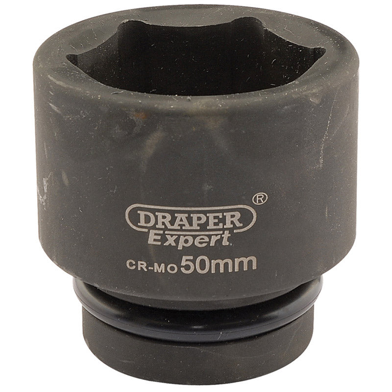Draper Tools Expert 50mm 1 Square Drive Hi-Torq® 6 Point Impact Socket DRA05125