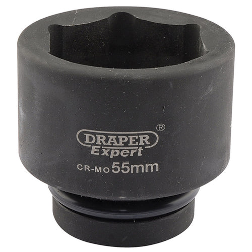 Draper Tools Expert 55mm 1 Square Drive Hi-Torq® 6 Point Impact Socket DRA05126
