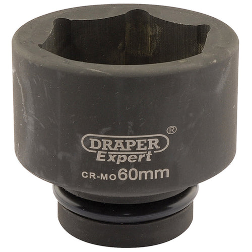 Draper Tools Expert 60mm 1 Square Drive Hi-Torq® 6 Point Impact Socket DRA05129