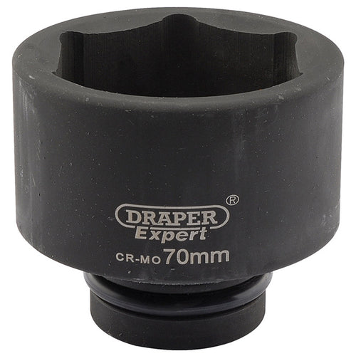 Draper Tools Expert 70mm 1 Square Drive Hi-Torq® 6 Point Impact Socket DRA05131