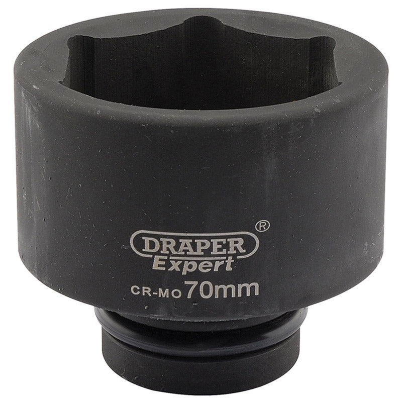 Draper Tools Expert 70mm 1 Square Drive Hi-Torq® 6 Point Impact Socket DRA05131