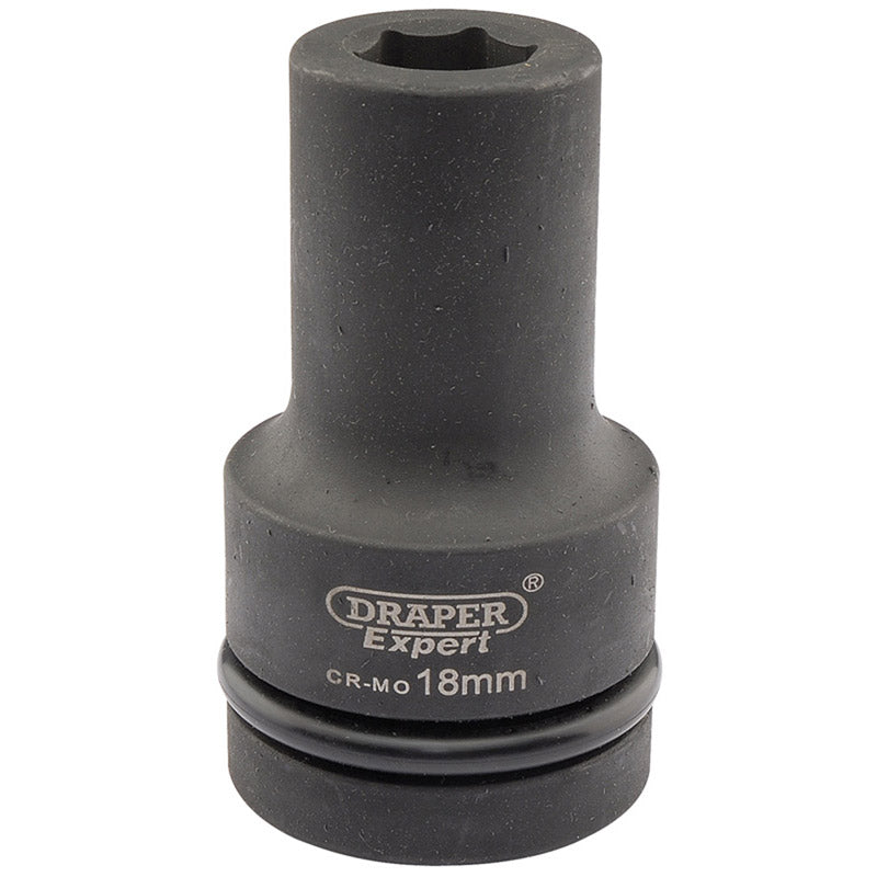 Draper Tools Expert 18mm 1 Square Drive Hi-Torq® 6 Point Deep Impact Socket DRA05133