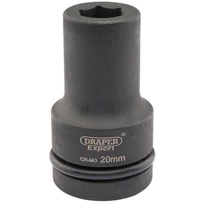 Draper Tools Expert 20mm 1 Square Drive Hi-Torq® 6 Point Deep Impact Socket DRA05135