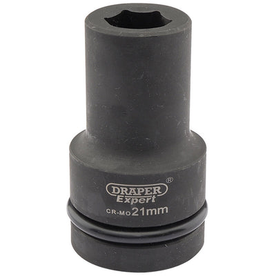 Draper Tools Expert 21mm 1 Square Drive Hi-Torq® 6 Point Deep Impact Socket DRA05136