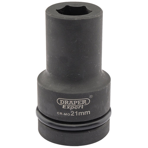 Draper Tools Expert 21mm 1 Square Drive Hi-Torq® 6 Point Deep Impact Socket DRA05136