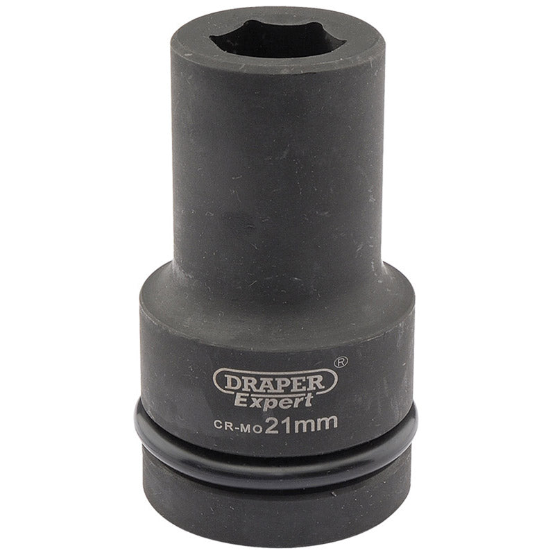 Draper Tools Expert 21mm 1 Square Drive Hi-Torq® 6 Point Deep Impact Socket DRA05136