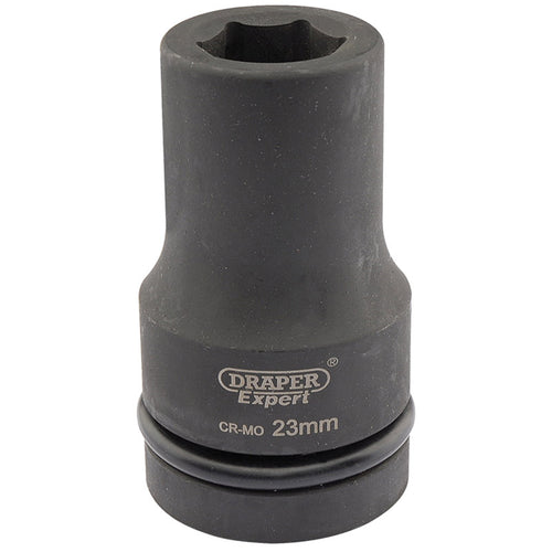 Draper Tools Expert 23mm 1 Square Drive Hi-Torq® 6 Point Deep Impact Socket DRA05138