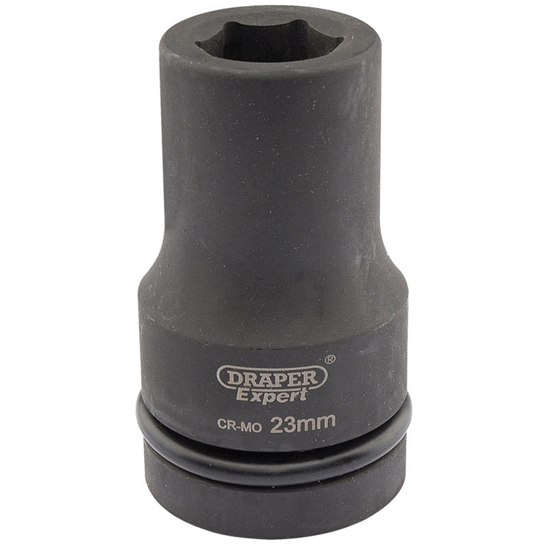 Draper Tools Expert 23mm 1 Square Drive Hi-Torq® 6 Point Deep Impact Socket DRA05138