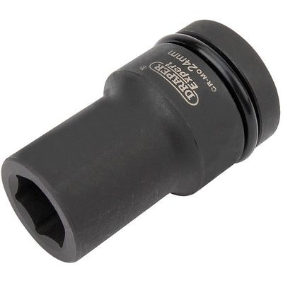 Draper Tools Expert 24mm 1 Square Drive Hi-Torq® 6 Point Deep Impact Socket DRA05139