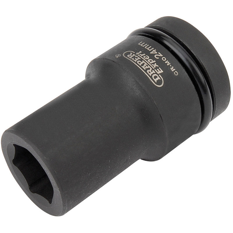 Draper Tools Expert 24mm 1 Square Drive Hi-Torq® 6 Point Deep Impact Socket DRA05139